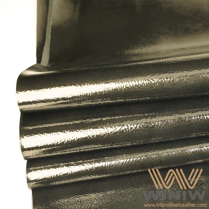 Metallic Patent Synthetic Leather For Shoe Making