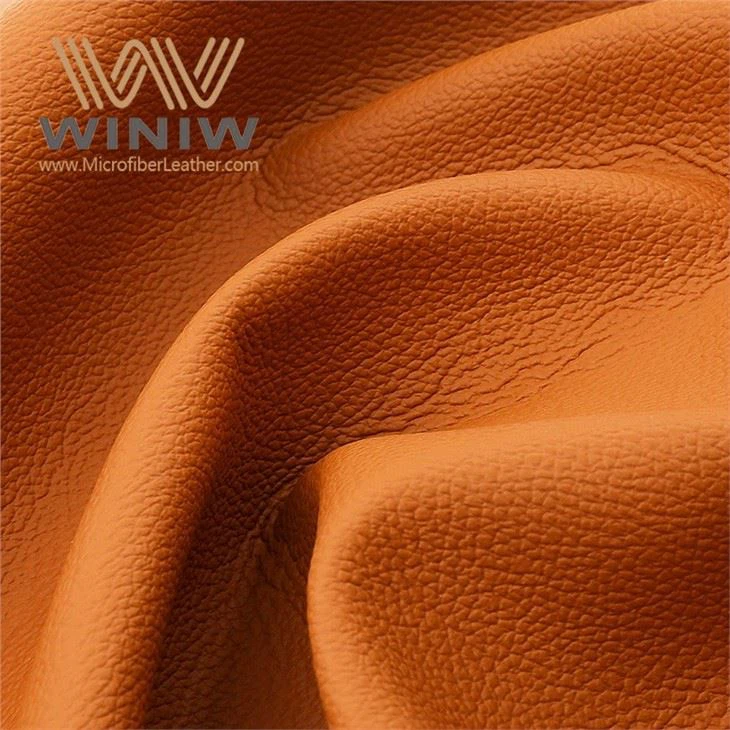Orange Microfiber Cloth For Cars Syn Leather