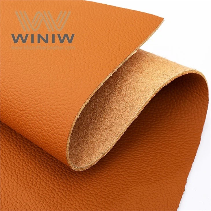 Orange Microfiber Cloth For Cars Syn Leather