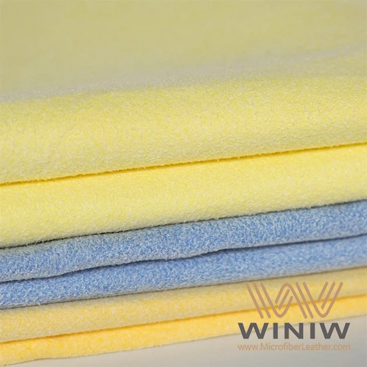 ممسحة تنظيف السيارة من جلد الشامواه الصناعي