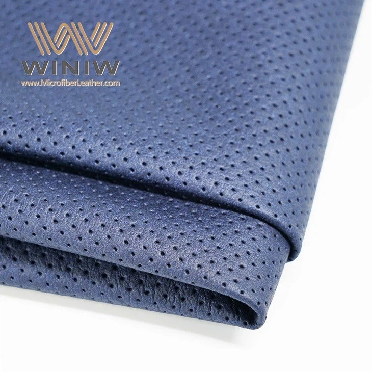 Artificial PU Leather Micro Fiber Fabric For Shoe Lining