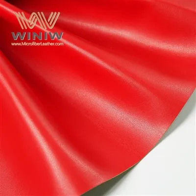 مادة أغطية رأس الملاكمة النباتية من قماش البولي يوريثان الصناعي اللامع